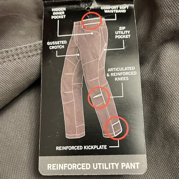 Wrangler ATG Reinforced Utility Pant - Picture 9 of 11